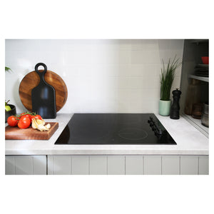 Chef 60cm 4 Zone Ceramic Cooktop CHC642BB, Counter Setup View