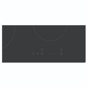 Chef 60cm 4-Zone Ceramic Cooktop CHC644BC, Control Panel View