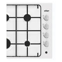 Chef 60cm 4-Burner Gas Cooktop, White CHG642WC, Control Panel View
