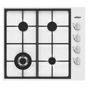 Chef 60cm 4-Burner Gas Cooktop, White CHG644WC, Front View