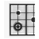 Chef 90cm 5-Burner Gas Cooktop, Stainless Steel CHG954SC, Close-Up View