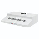 Chef 60cm Universal Fixed Rangehood with LED – White CRF610WB, Front View