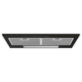 Chef 70cm Integrated Rangehood – Black CRI714DB, Front View