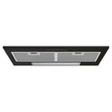 Chef 70cm Integrated Rangehood – Black CRI714DB, Front View