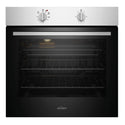 Chef 60cm Electric Multi Function Fan Forced Built-In Oven CVE612SB, Front View