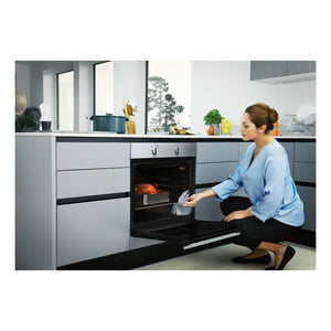 Chef 60cm Electric Multi Function Fan Forced Built-In Oven CVE612SB, Lifestyle