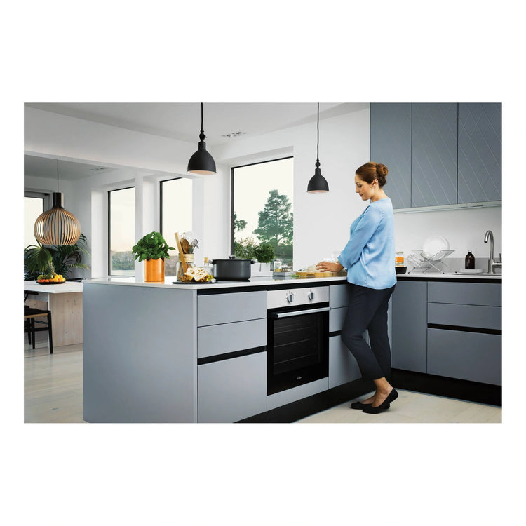 Chef 60cm Multi Function White Fan Forced Electric Built-In Oven CVE612WB, Lifestyle