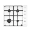 Chef CHG642WB 60cm 4 Burner White Gas Cooktop