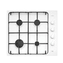 Chef CHG642WB 60cm 4 Burner White Gas Cooktop