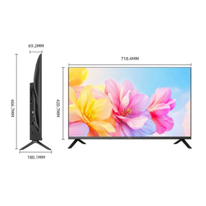 CHiQ 32 Inch HD GOOGLE TV 32S510M, Dimensions View