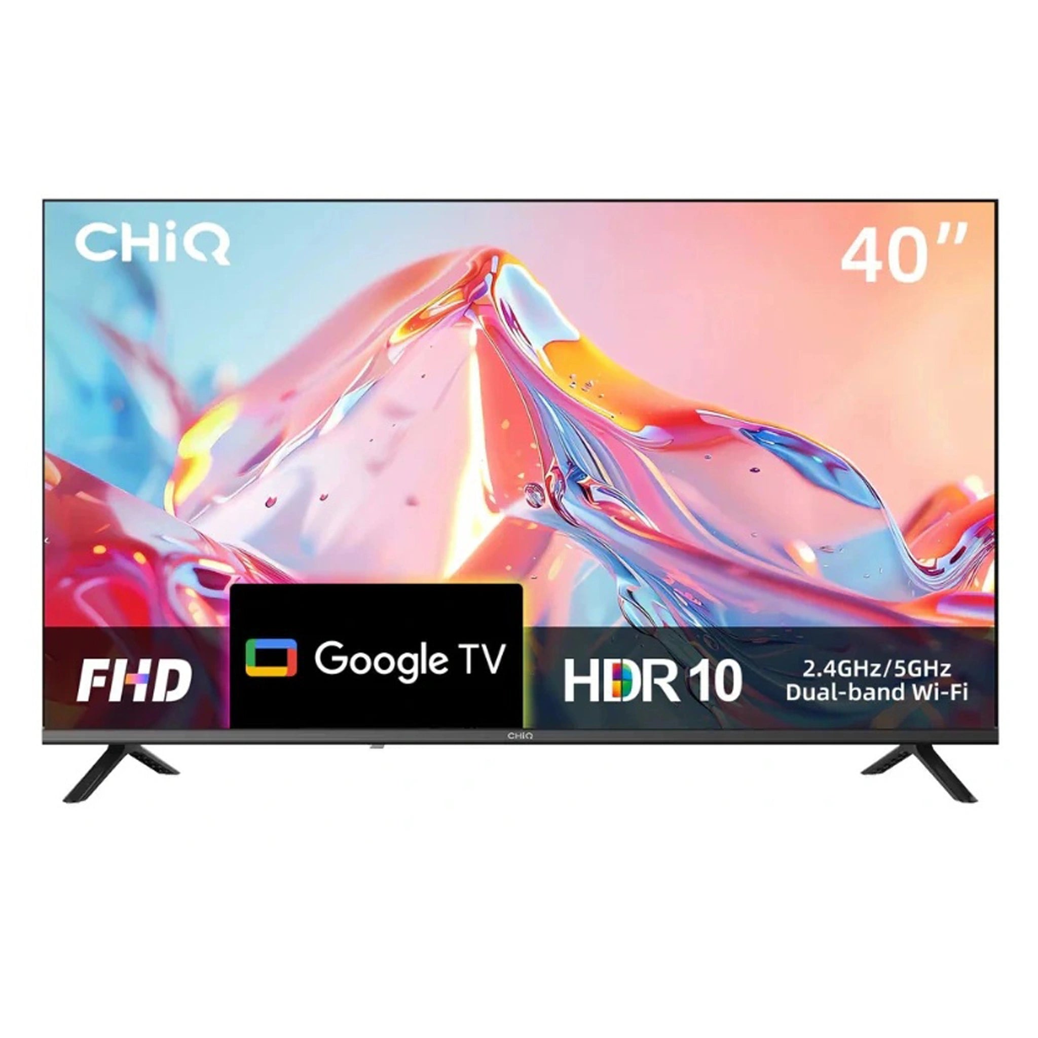 CHiQ 40 Inch FHD GOOGLE TV 40S510M, Front View