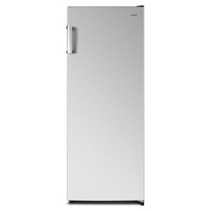 CHiQ 166L Stainless Steel Upright Frost-Free Freezer CSF165NSS, Close Door Front View