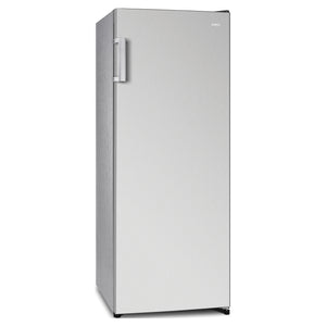 CHiQ 166L Stainless Steel Upright Frost-Free Freezer CSF165NSS, Close Door Side View