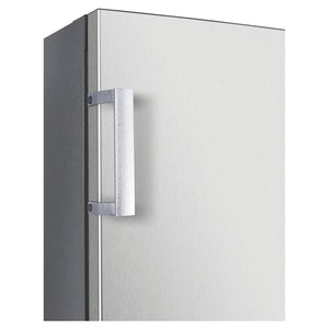 CHiQ 166L Stainless Steel Upright Frost-Free Freezer CSF165NSS, Handle View