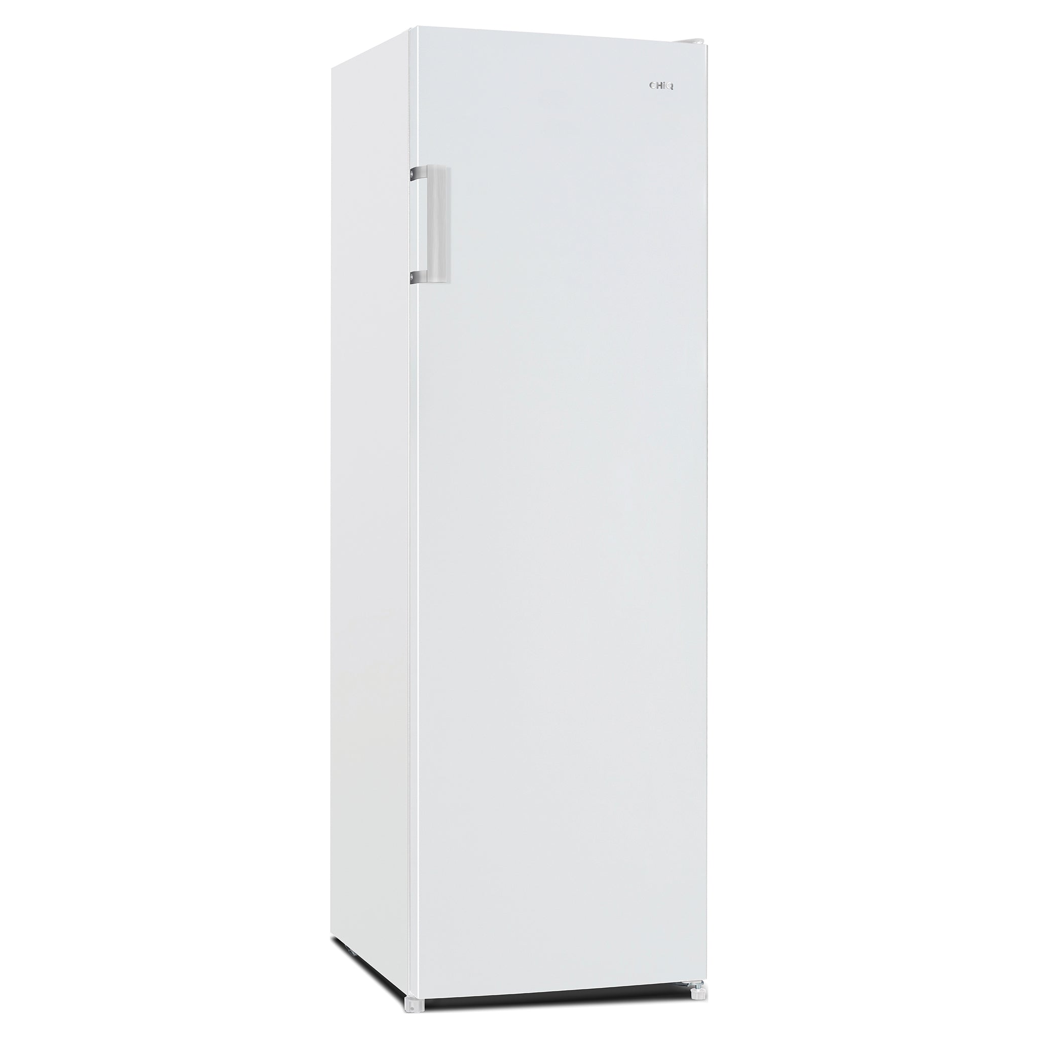 CHiQ 206L White Frost-Free Upright Freezer CSF206NW, Close Side View 1