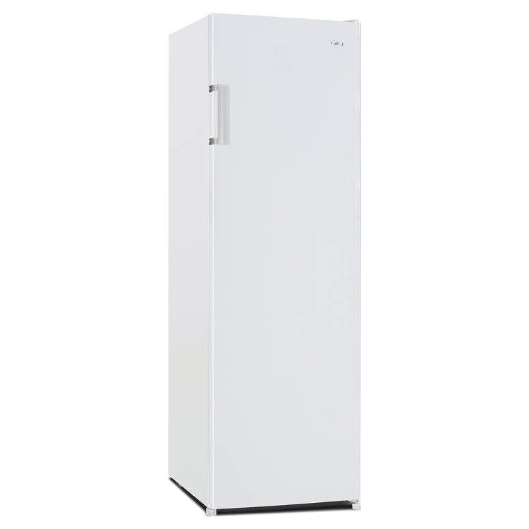 CHiQ 206L White Frost-Free Upright Freezer CSF206NW, Close Side View 1