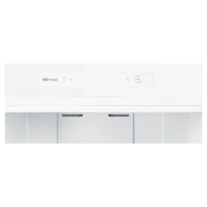 CHiQ 206L White Frost-Free Upright Freezer CSF206NW, Led Display Control View