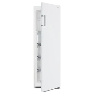 CHiQ 206L White Frost-Free Upright Freezer CSF206NW, Open Close Front View 1