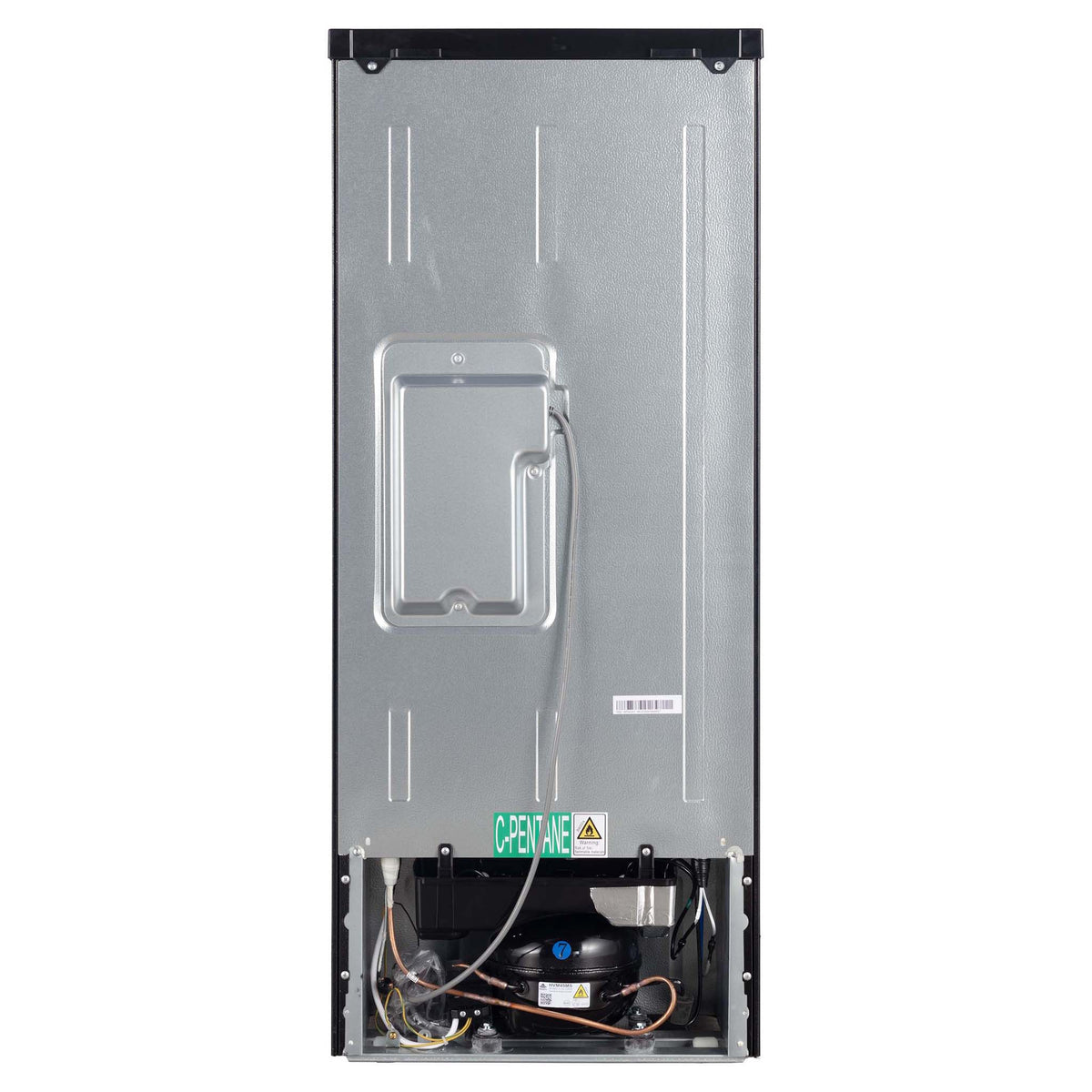 CHiQ 122L Black No Frost Multi-Function Freezer CSH121NBS, Back View