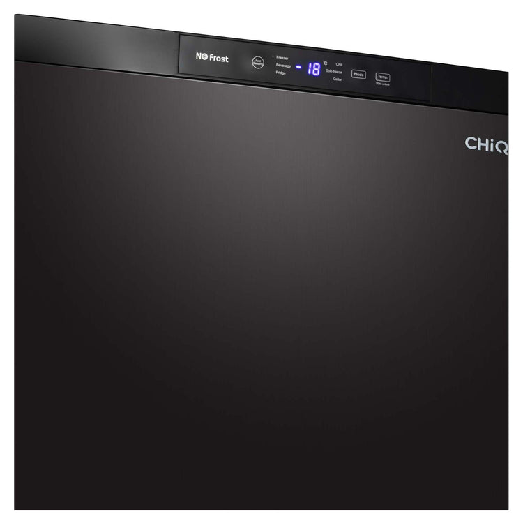 CHiQ 122L Black No Frost Multi-Function Freezer CSH121NBS, Control Panel View