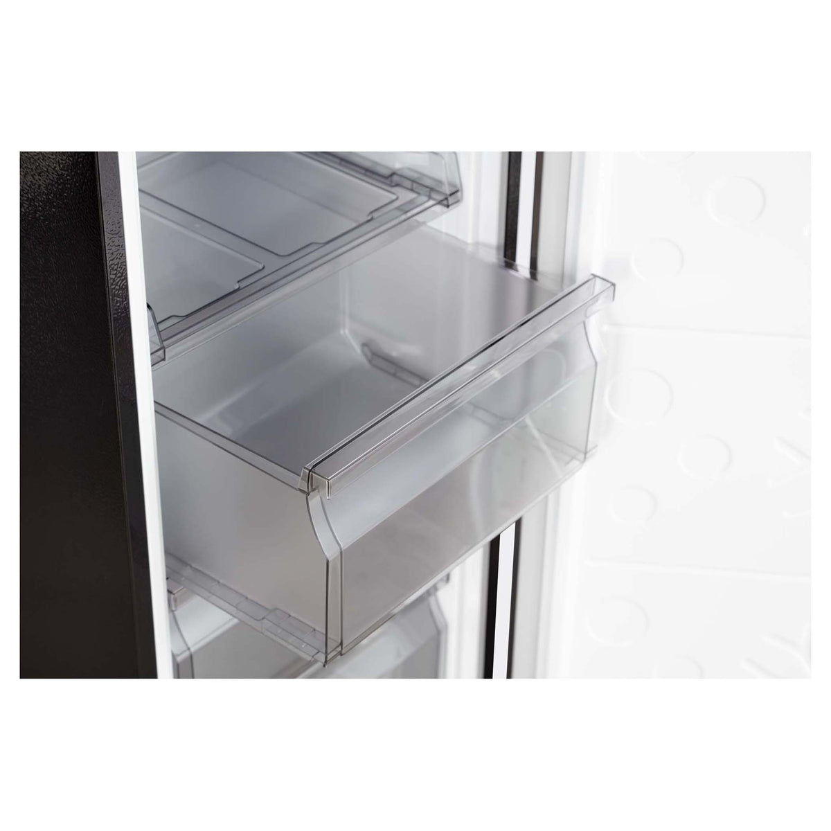 CHiQ 122L Black No Frost Multi-Function Freezer CSH121NBS, Drawer