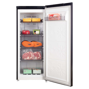 CHiQ 122L Black No Frost Multi-Function Freezer CSH121NBS, Freezer View