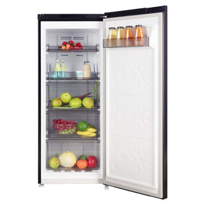 CHiQ 122L Black No Frost Multi-Function Freezer CSH121NBS, Fridge View