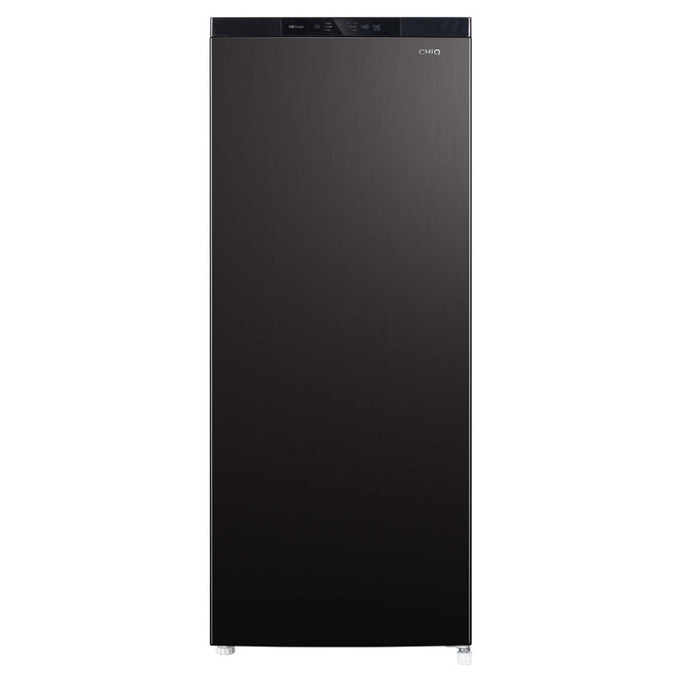 CHiQ 122L Black No Frost Multi-Function Freezer CSH121NBS, Front View