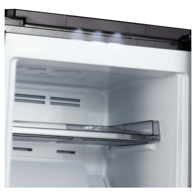CHiQ 122L Black No Frost Multi-Function Freezer CSH121NBS, Light View