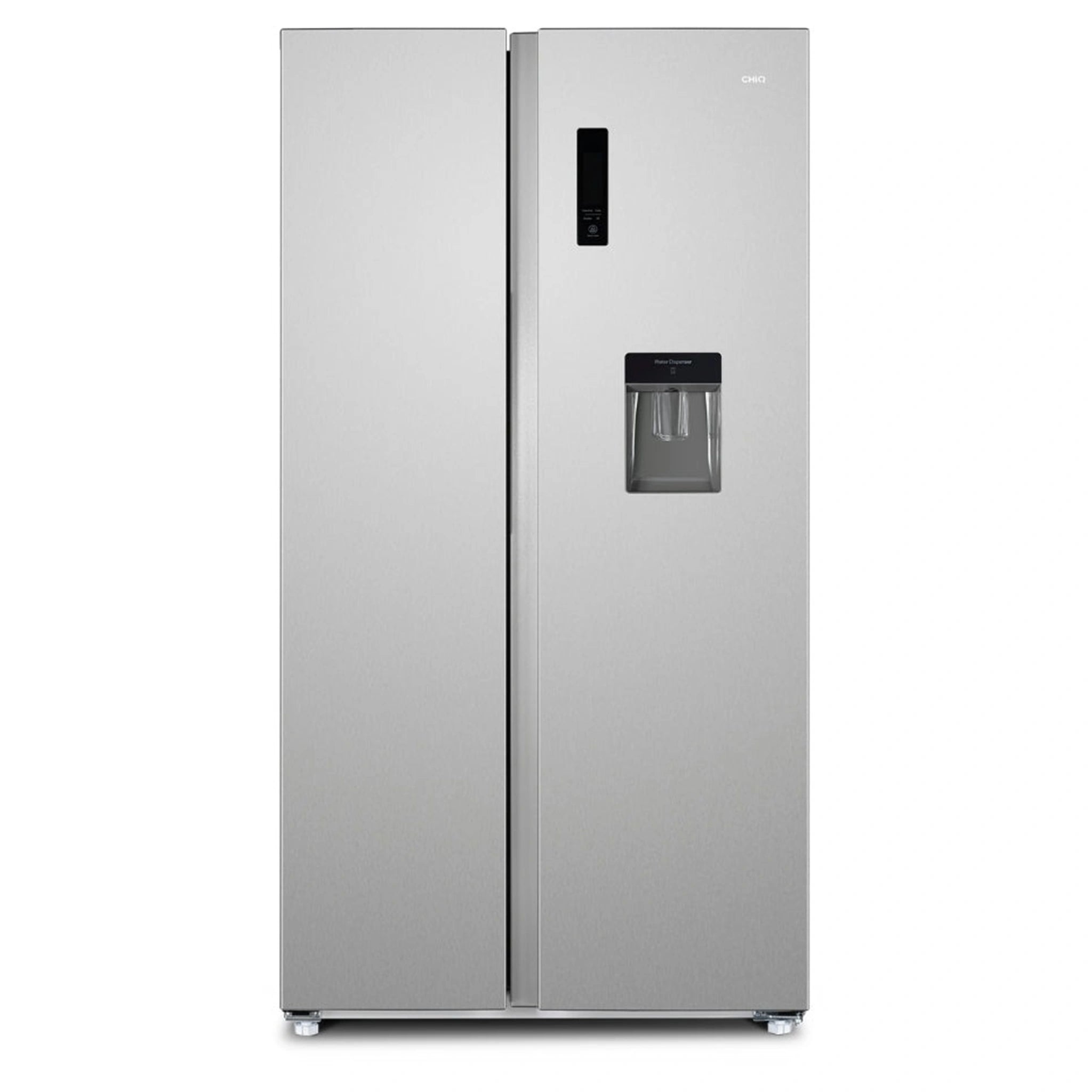 CHiQ CSS557NSD4E 559L Silver Side by Side Refrigerator
