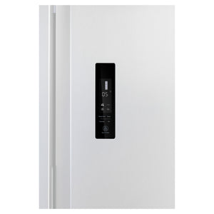 CHiQ 559L White Side by Side Refrigerator CSS559NWD4E, LED Display Control View