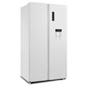 CHiQ 559L White Side by Side Refrigerator CSS559NWD4E, Right Side View