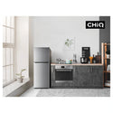CHiQ CTM200NSS5E 202L Top Mount Fridge - Stainless Steel