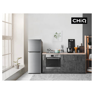 CHiQ 202L Top Mount Fridge Stainless Steel CTM200NSS5E, Lifestyle View