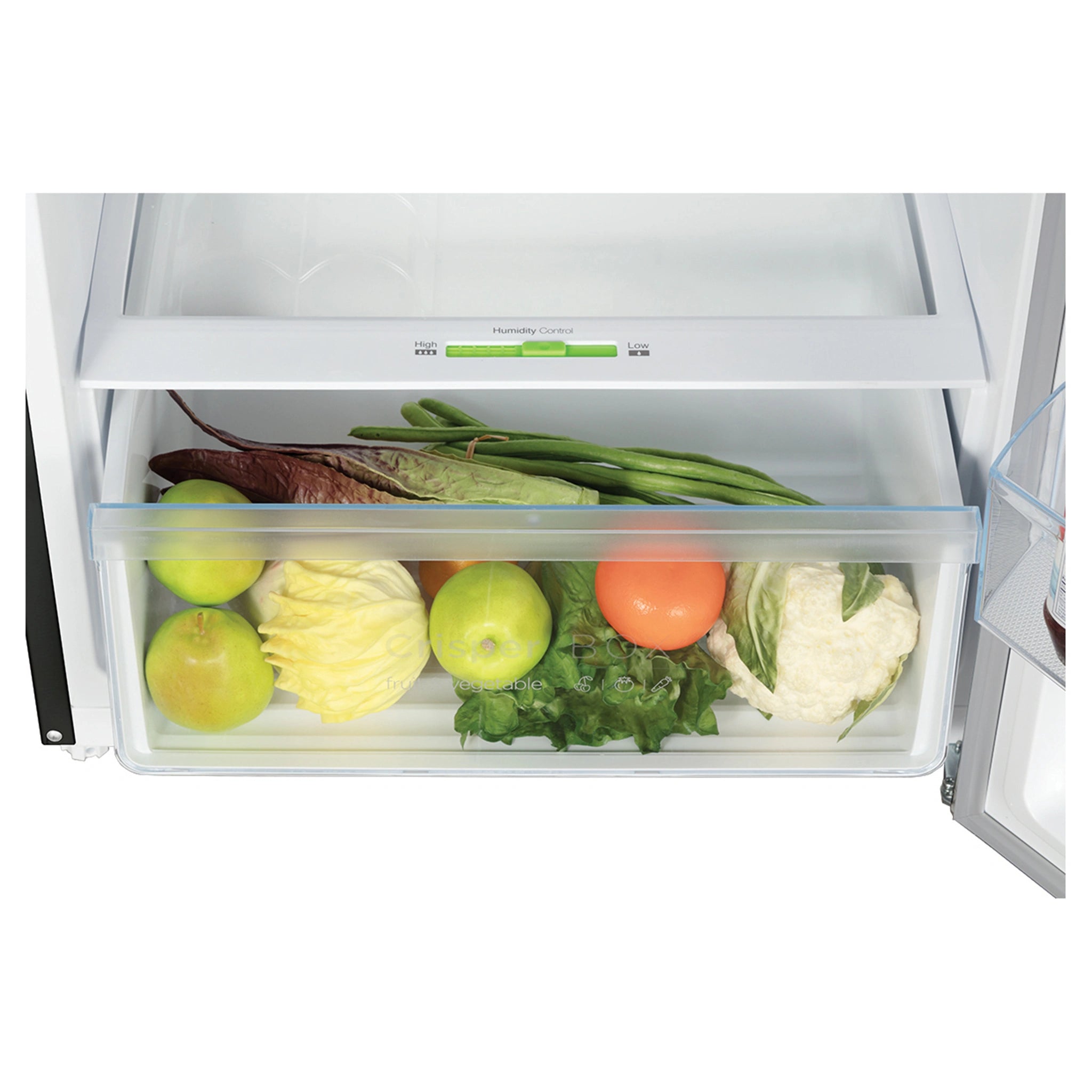 CHiQ CTM347NB5E 348L Top Mount Fridge Black
