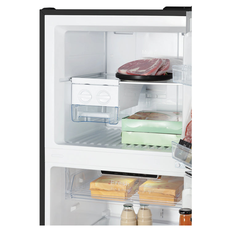 CHiQ 348L Top Mount Fridge Black CTM347NB5E, Freeze Zone View