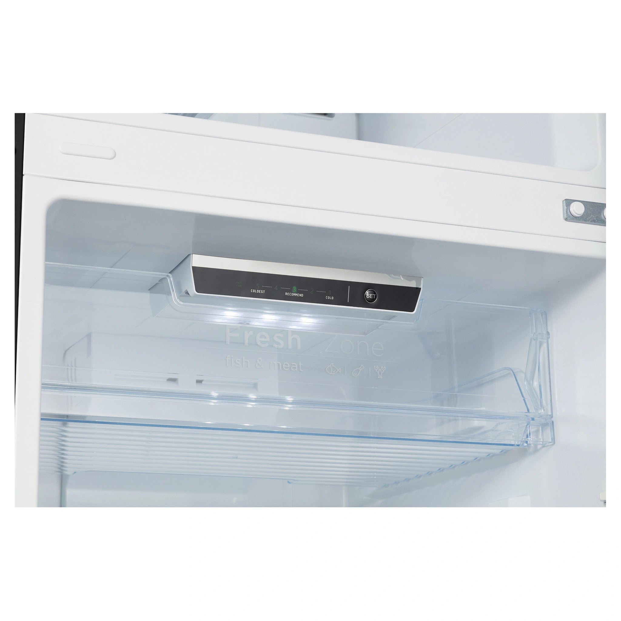 CHiQ CTM347NB5E 348L Top Mount Fridge Black