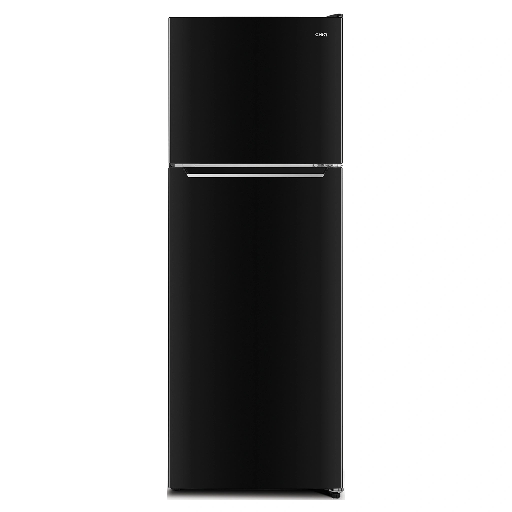 CHiQ 348L Top Mount Fridge Black CTM347NB5E, Front View