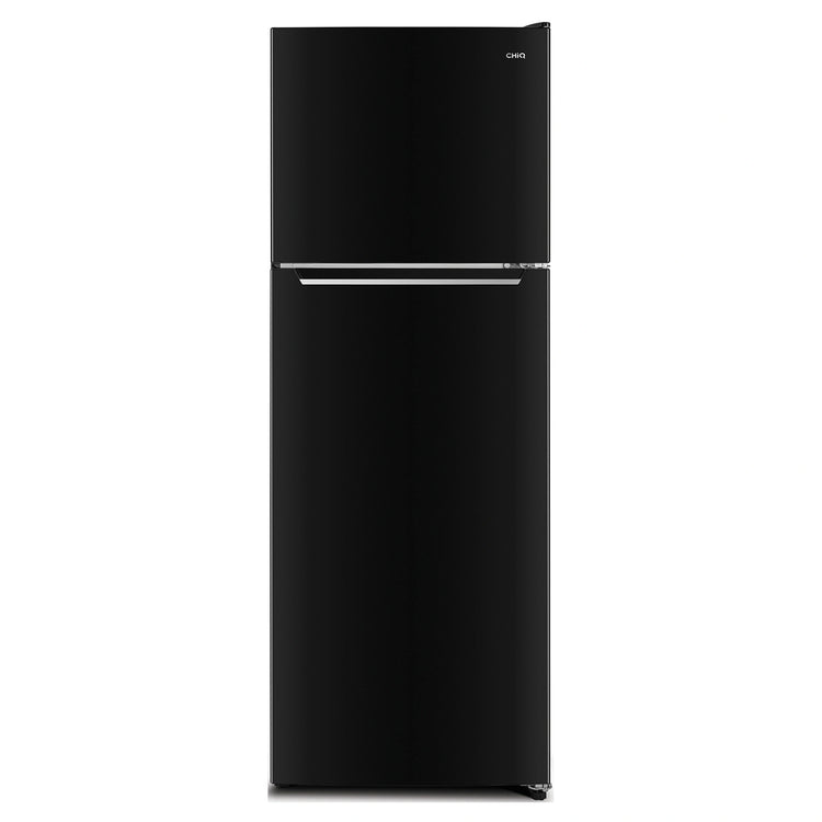 CHiQ 348L Top Mount Fridge Black CTM347NB5E, Front View