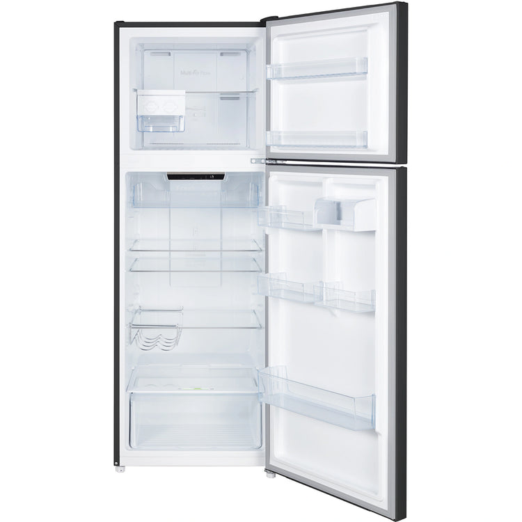 CHiQ 348L Top Mount Fridge Black CTM347NB5E, Front View Door Open