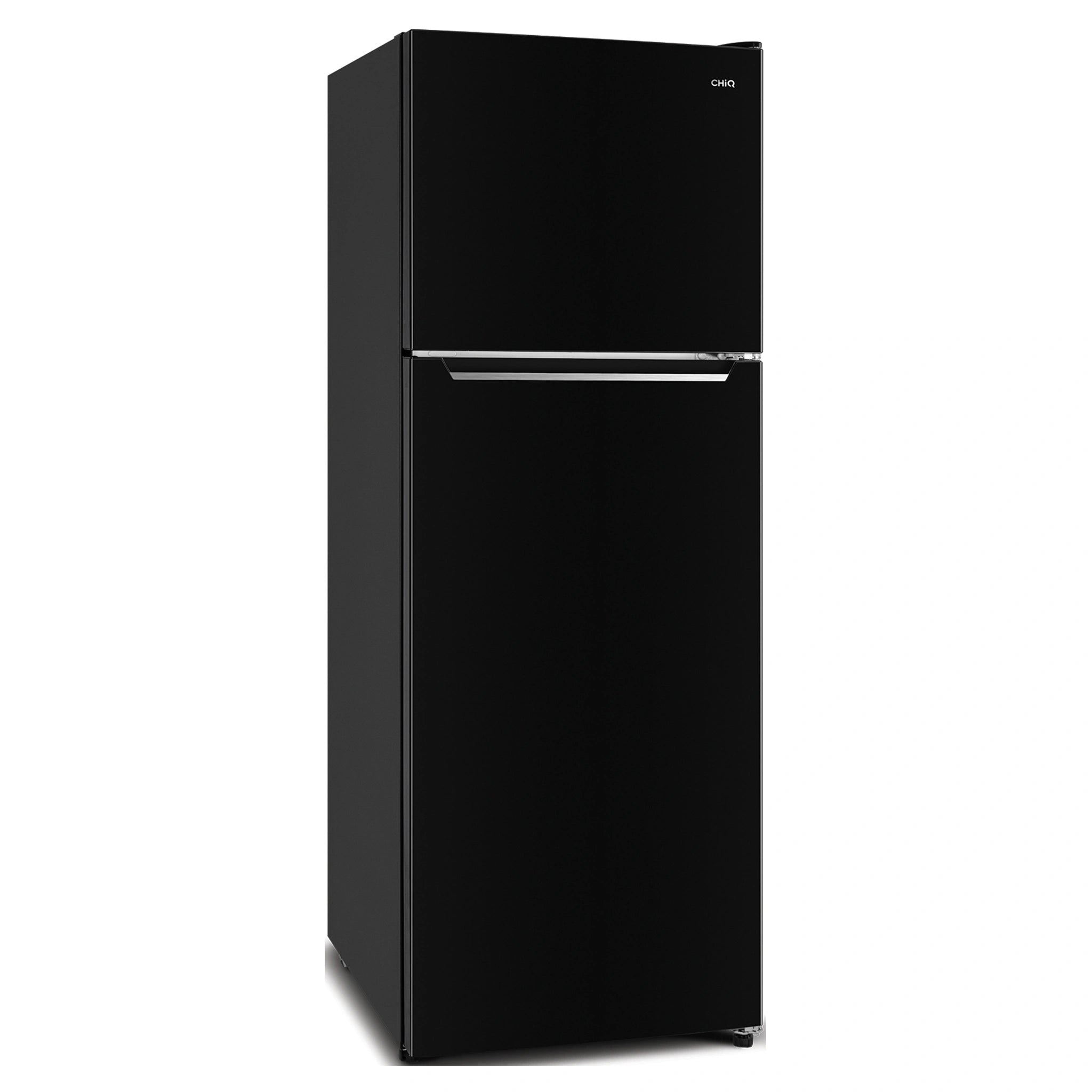 CHiQ 348L Top Mount Fridge Black CTM347NB5E, Left Side View