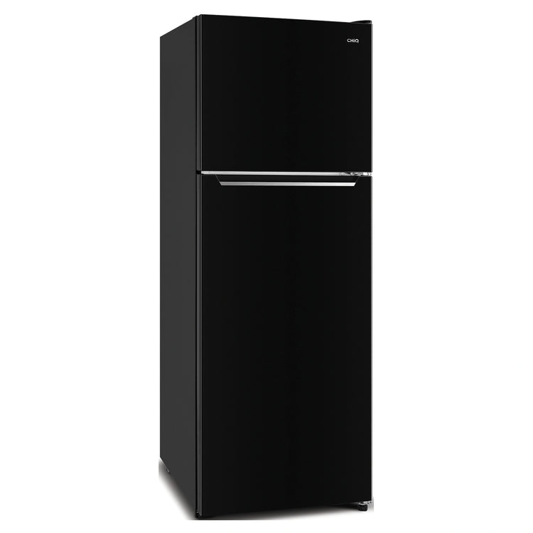 CHiQ 348L Top Mount Fridge Black CTM347NB5E, Left Side View