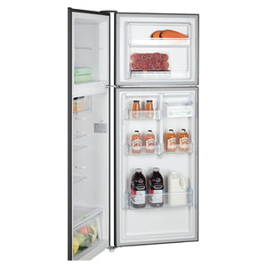 CHiQ 348L Top Mount Fridge Black CTM347NB5E, Side Door View
