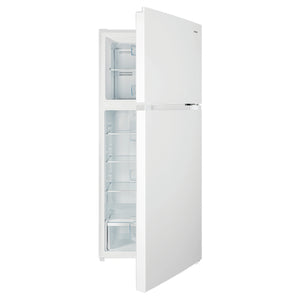 CHiQ 410L Top Mount Fridge White CTM410NW, Door Open