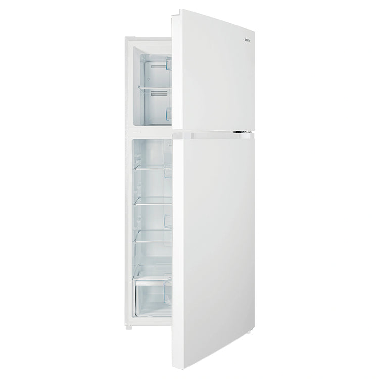 CHiQ 410L Top Mount Fridge White CTM410NW, Door Open