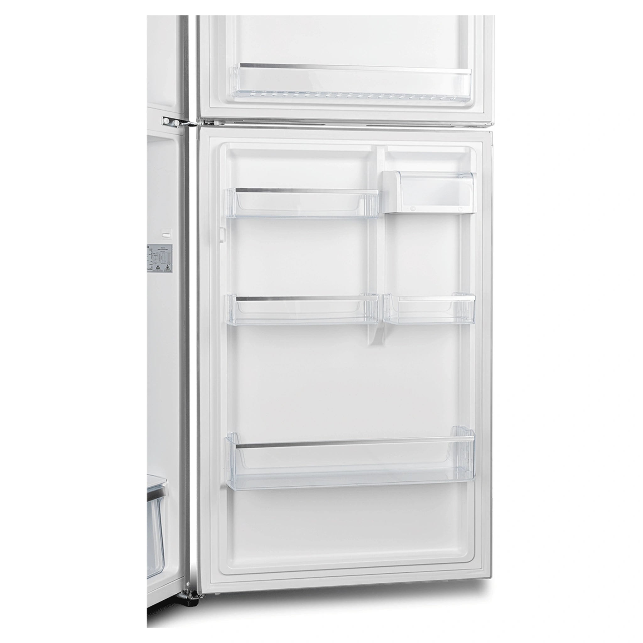 CHiQ CTM410NW 410L Top Mount Fridge White