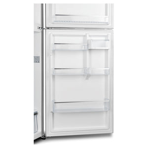CHiQ 410L Top Mount Fridge White CTM410NW, Door View