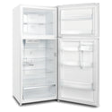 CHiQ CTM410NW 410L Top Mount Fridge - White