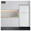 CHiQ CTM410NW 410L Top Mount Fridge - White