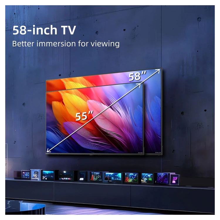 CHiQ 58-Inch 4K QLED Google TV U58QG7L, Features